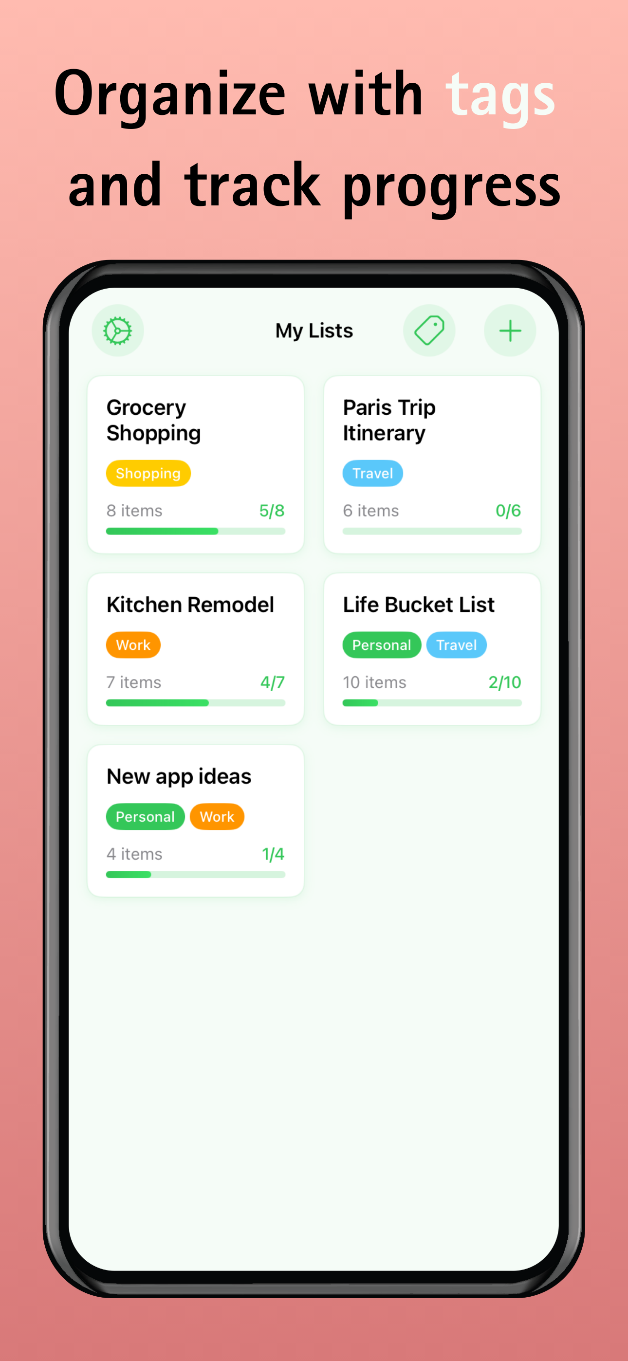 EZ Check List Screenshot 4